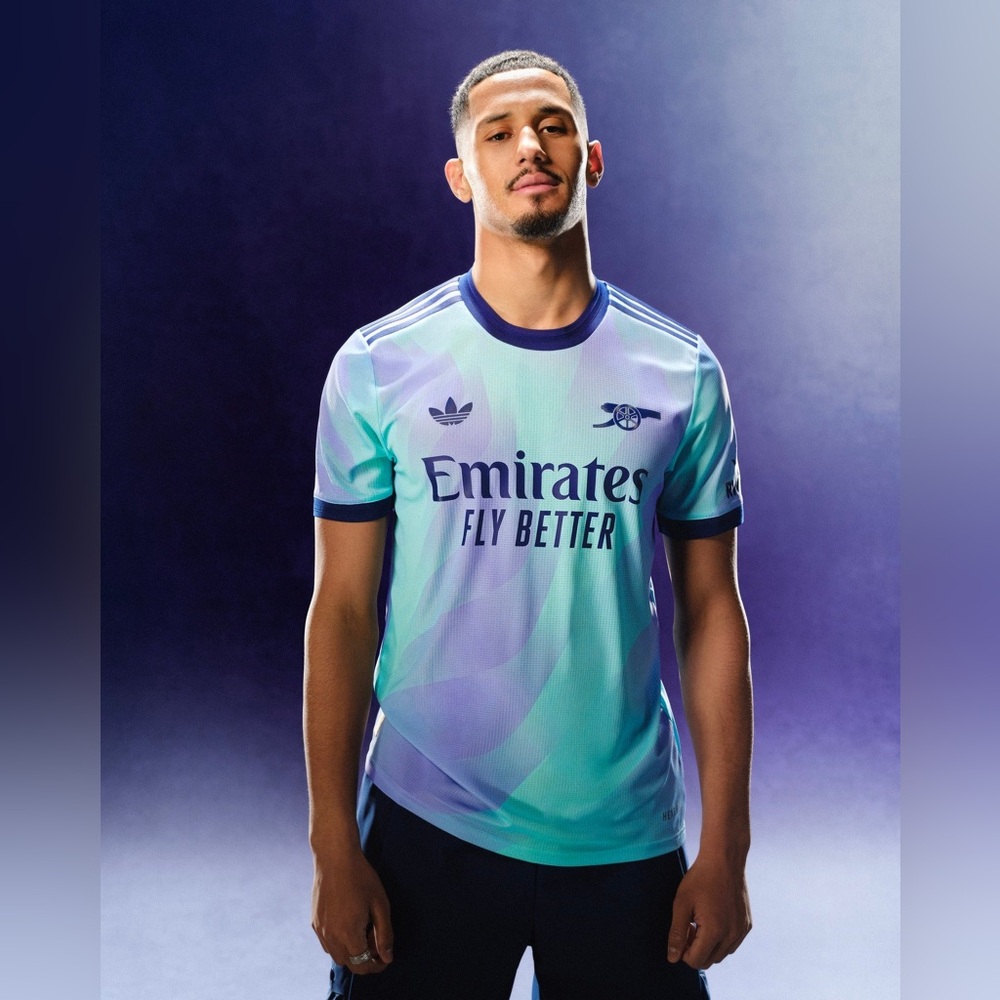 adidas Men's Arsenal Authentic Third Jersey 24/25 - Picture 2 of 10